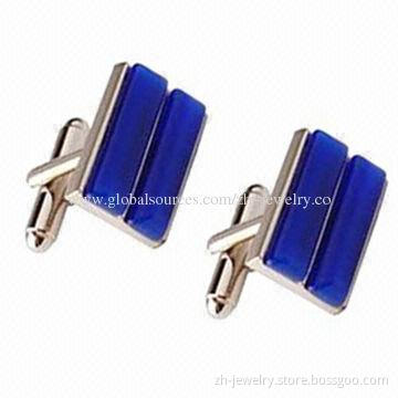 Alloy Cufflinks, OEM and ODM Orders are Welcome